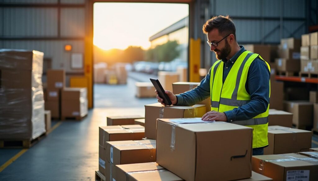 La traçabilité des colis routiers grâce au pointage des expéditions