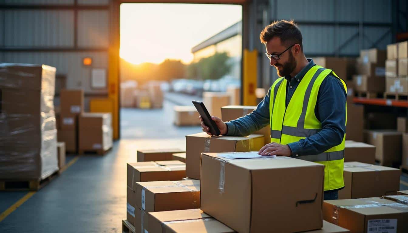 La traçabilité des colis routiers grâce au pointage des expéditions