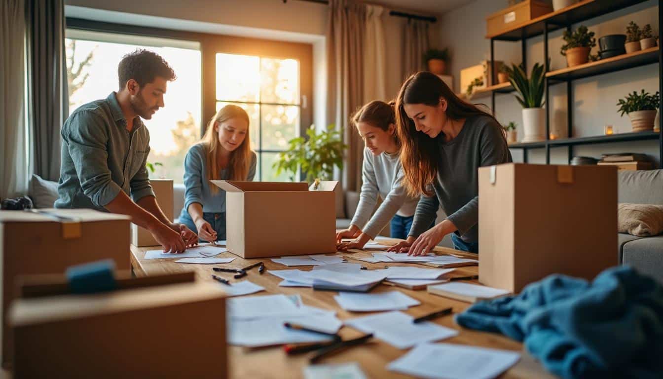 Illustration: Bien préparer son déménagement pour gagner en efficacité