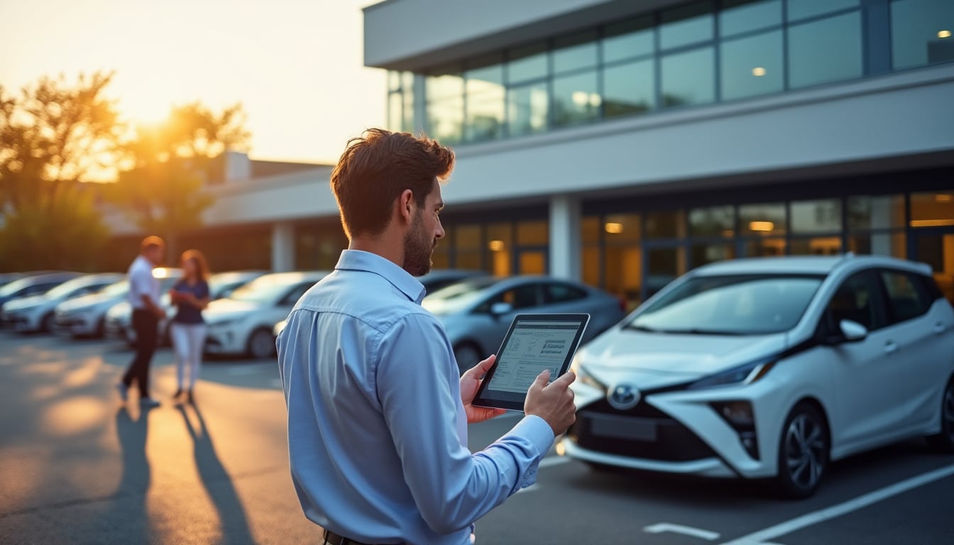Illustration: Pourquoi la gestion du parc automobile au sein d’une entreprise est-elle un enjeu stratégique ?