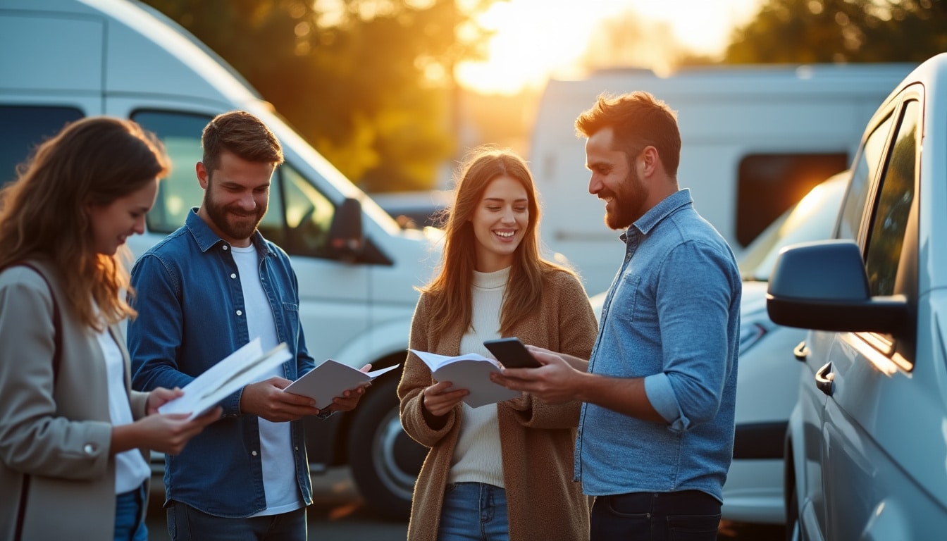Illustration: Comment comparer efficacement les offres de location de camionnette à Thionville