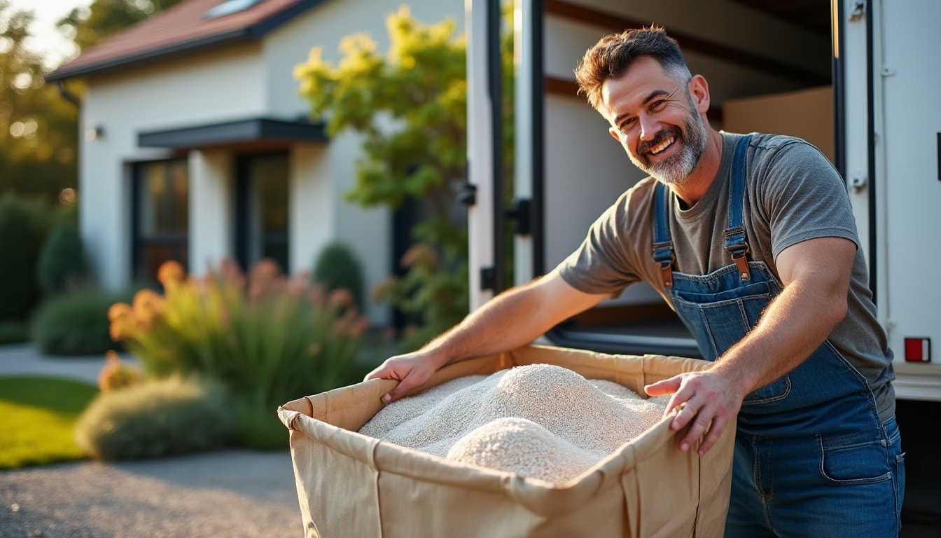 Location de particulier de camion benne : guide complet et conseils