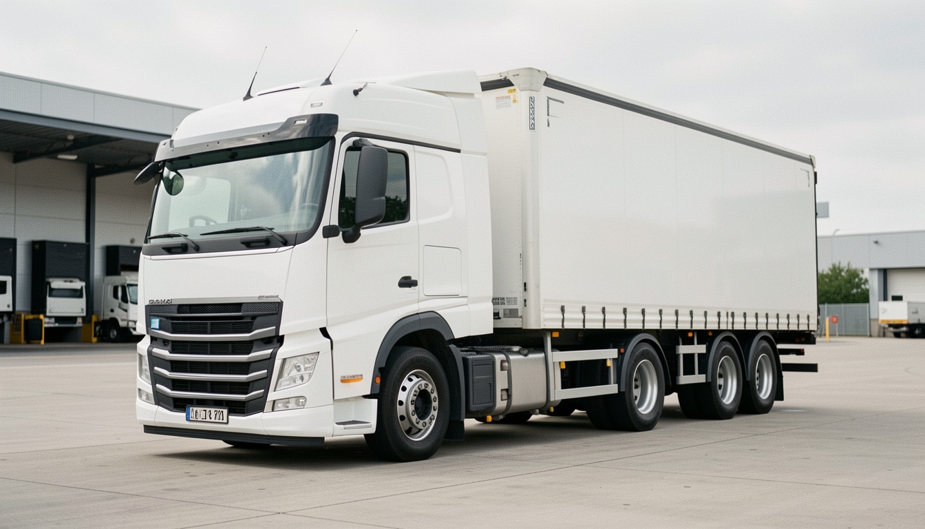 Essieux d’un camion : rôle, types et charge à répartir