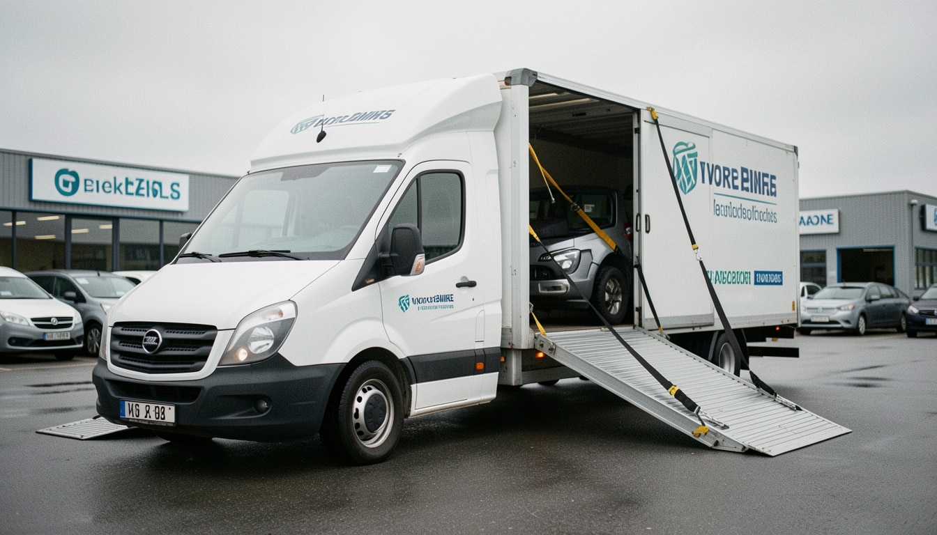 Location de camion porte-voiture : bien choisir