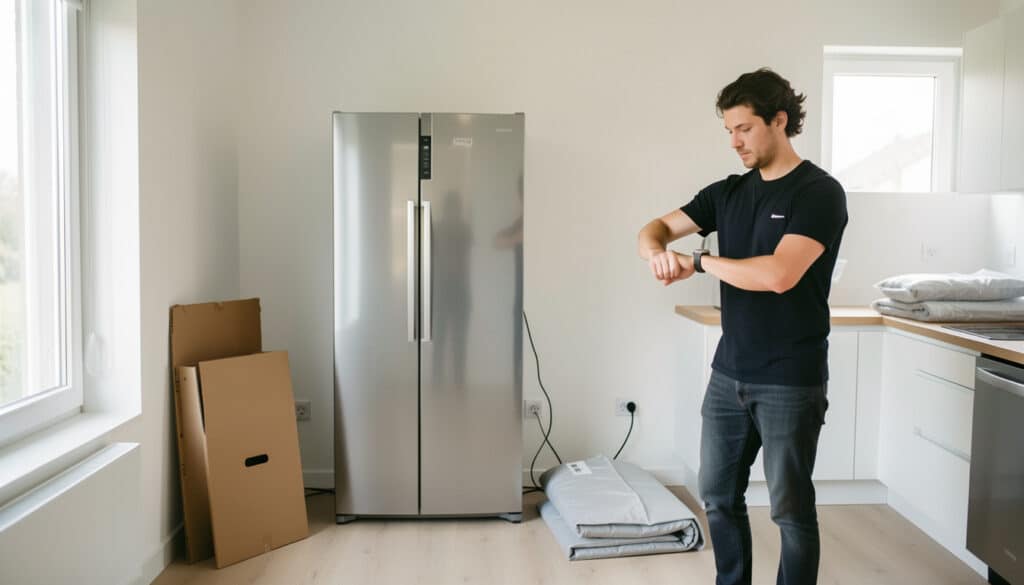 Quand brancher un frigo après transport ou déménagement