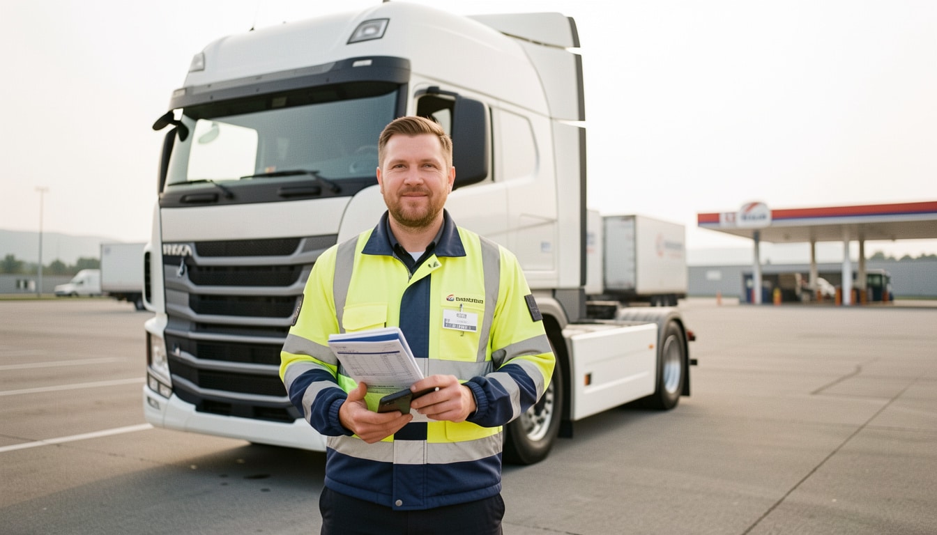 Salaire d’un routier en 2026 : brut, net et primes