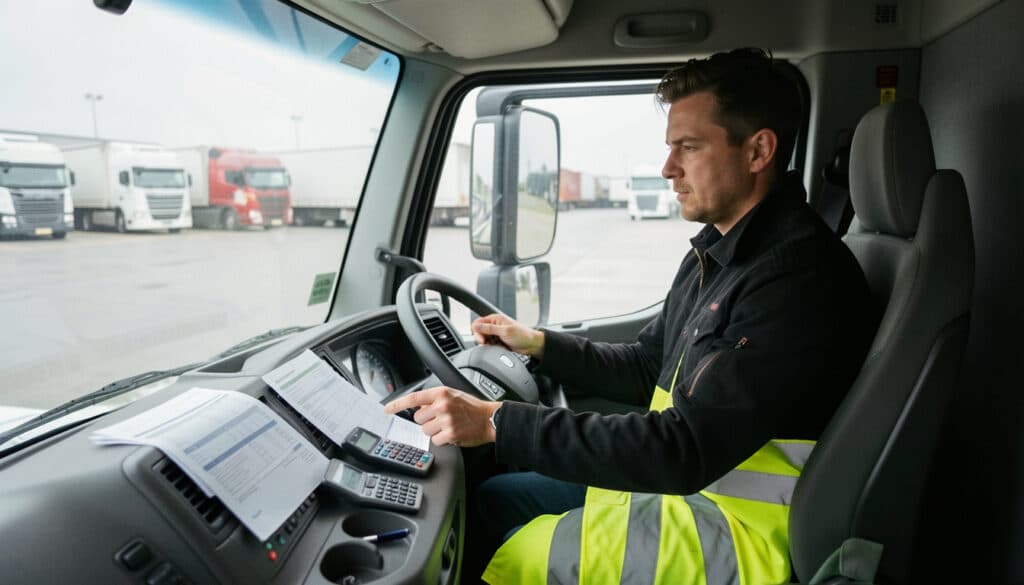 Forfait de 200 heures en transport routier et salaire