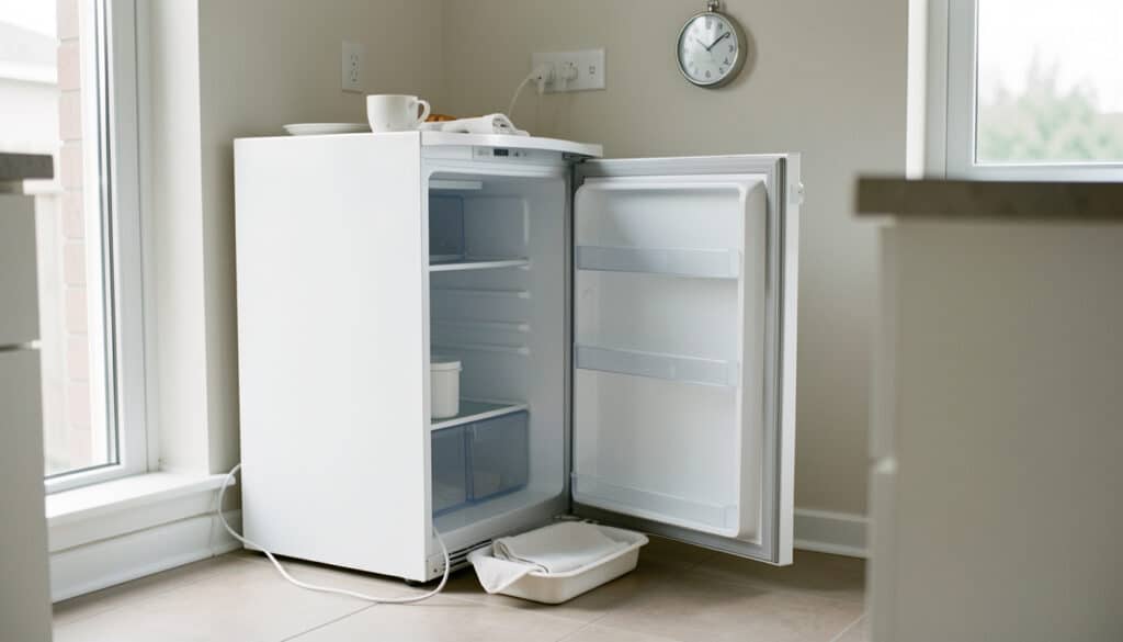 Combien de temps laisser un frigo débranché ?