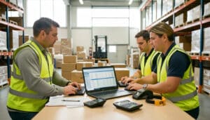 Salaire mensuel en logistique selon les postes